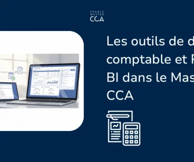 Tableau de bord Power BI pour la comptabilité et le contrôle de gestion en Master CCA