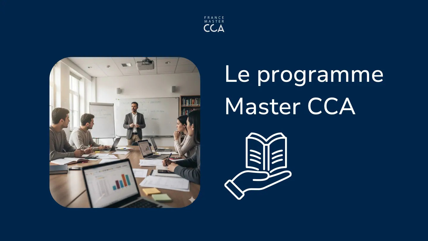 Étudiants du Master CCA en cas pratique : Excel, Power BI, audit interne et IFRS, cours en université